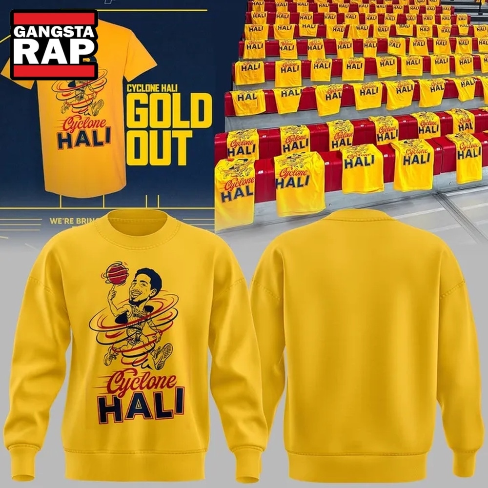 Iowa State Men's Basketball Cyclone Hali Gold Out 2026 Sweatshirt, Trending Design Shirt Iowa State Men's Basketball Cyclone Hali Gold Out 2026 Sweatshirt, Trending Design Shirt