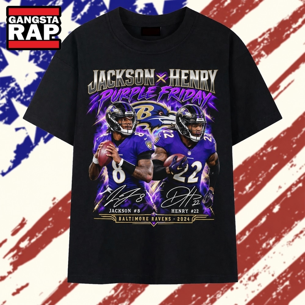 Jackson Henry Purple Friday Baltimore Ravens 2026 T Shirt, Trending 2D Shirt Jackson Henry Purple Friday Baltimore Ravens 2026 T Shirt, Trending 2D Shirt