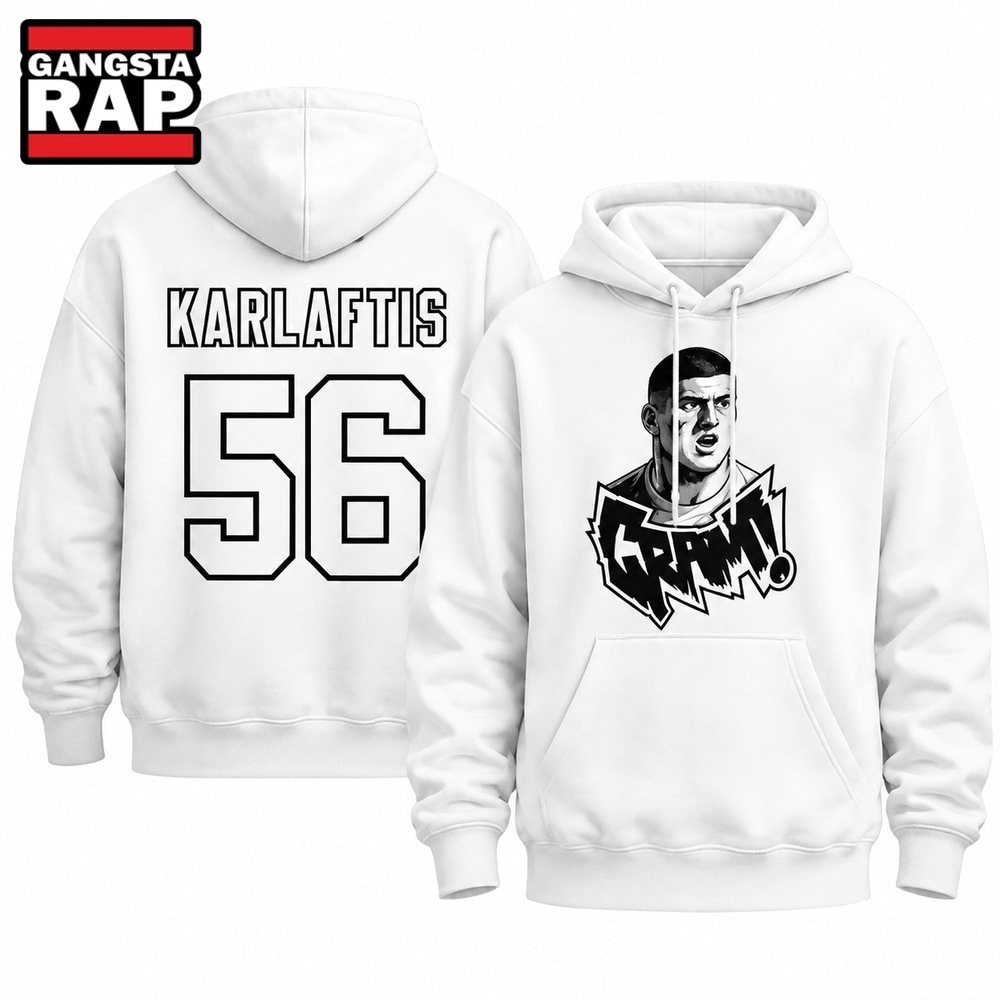 Kansas City Chiefs George Karlaftis Cram 2026 Limited Edition White Hoodie, Trending Design Shirt Kansas City Chiefs George Karlaftis Cram 2026 Limited Edition White Hoodie