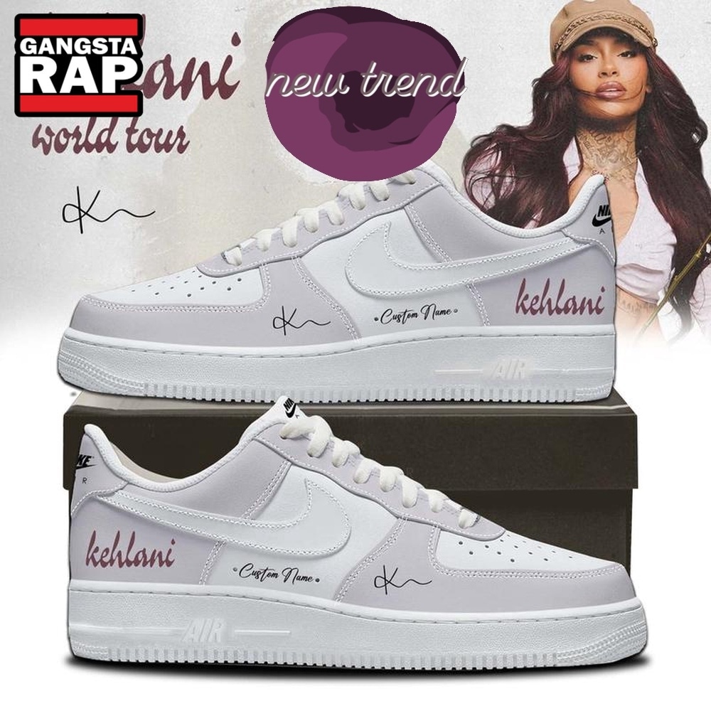 Kehlani World Tour 2026 Air Force 1 Shoes Sneakers Kehlani World Tour 2026 Air Force 1 Shoes Sneakers
