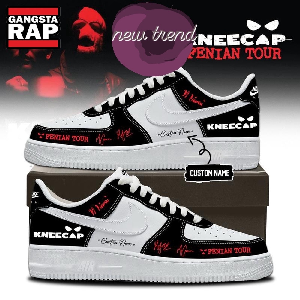 Kneecap Band FENIAN TOUR 2026 Personalized Air Force 1 Shoes Sneakers