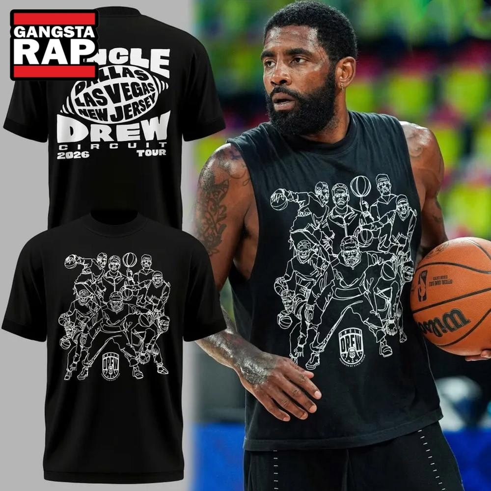 Kyrie Irving Uncle Drew Circuit Tour 2026 Black T Shirt, Trending Design Shirt Kyrie Irving Uncle Drew Circuit Tour 2026 Black T Shirt, Trending Design Shirt
