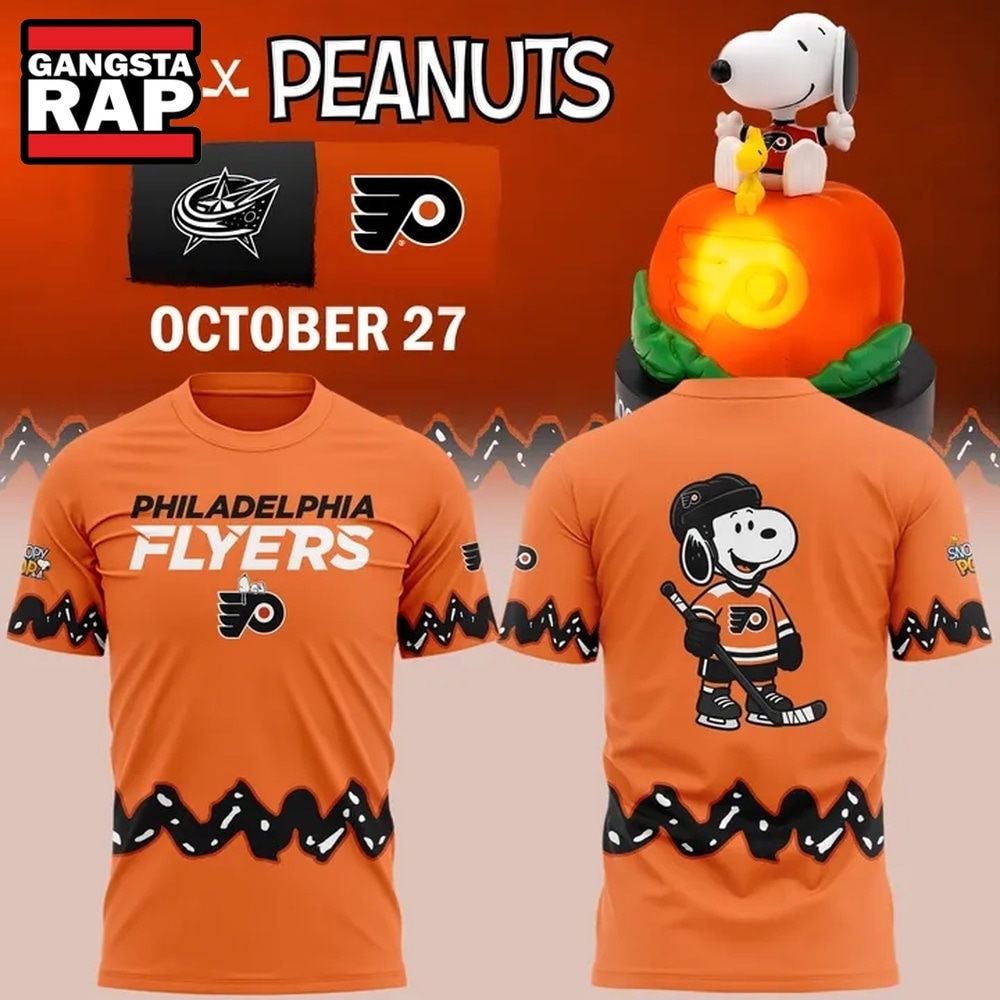 Limited Edition Philadelphia Flyers x Peanuts T Shirt, Trending Design Shirt Limited Edition Philadelphia Flyers x Peanuts T Shirt, Trending Design Shirt