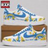 Los Angeles Chargers NFL Team Camo Air Force 1 Shoes Sneakers 2 Los Angeles Chargers NFL Team Camo Air Force 1 Shoes Sneakers