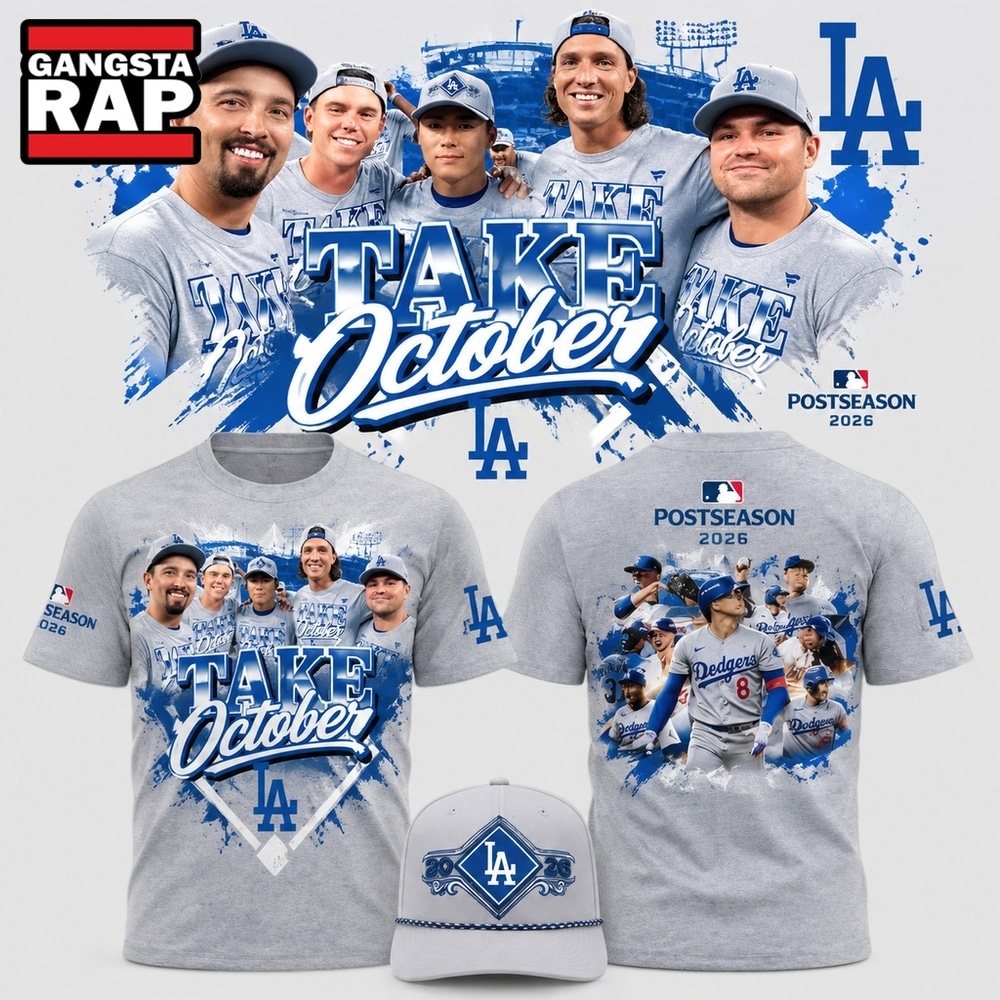 Los Angeles Dodgers Take October 2026 NL West Champions 3D Shirt, Trending Design Shirt Los Angeles Dodgers Take October 2026 NL West Champions 3D Shirt, Trending Design Shirt
