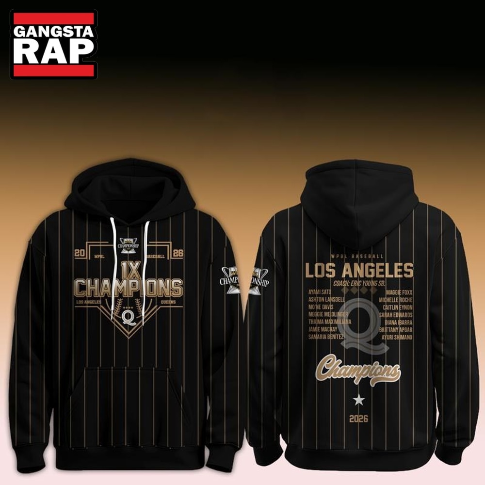 Los Angeles Queens Champions 1X WPBL Baseball 2026 Special New Hoodie, Trending Design Shirt Los Angeles Queens Champions 1X Wpbl Baseball 2026 Special New Hoodie