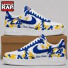 Los Angeles Rams NFL Team Camo Air Force 1 Shoes Sneakers