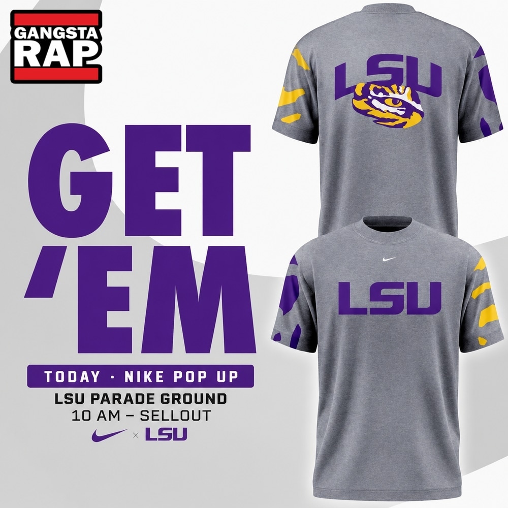 LSU Tigers Parade Ground Get ‘Em 2026 Special New T Shirt, Trending Design Shirt Lsu Tigers Parade Ground Get EM 2026 Special New T Shirt