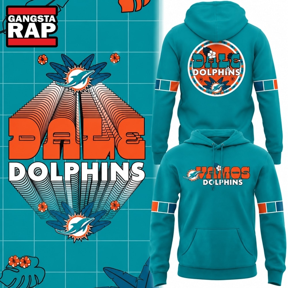 Miami Dolphins Hispanic Heritage Month 2026 Hoodie, Trending Design Shirt Miami Dolphins Hispanic Heritage Month 2026 Hoodie