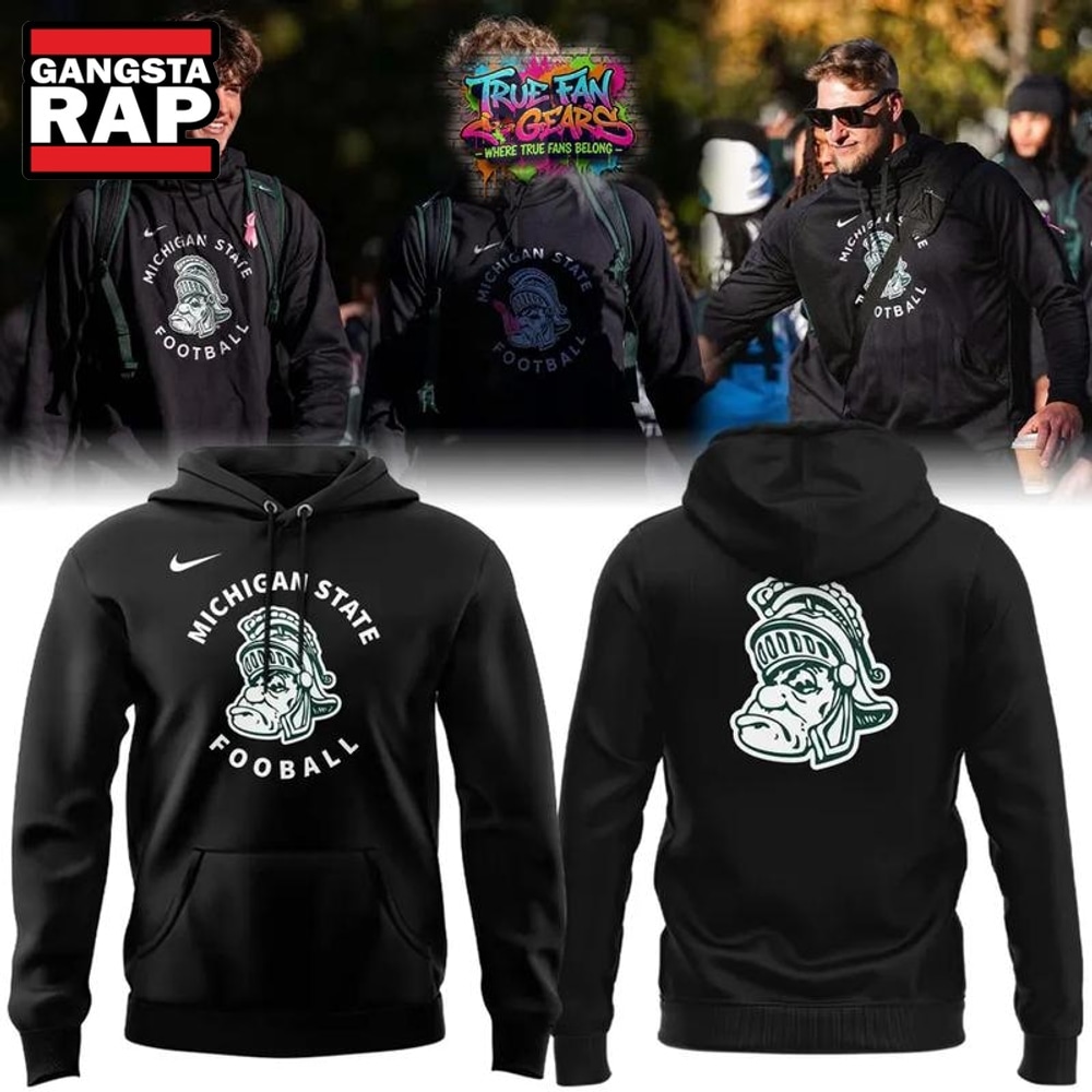 Michigan State Spartans Throwback Logo Black Hoodie, Trending Design Shirt Michigan State Spartans Throwback Logo Black Hoodie, Trending Design Shirt
