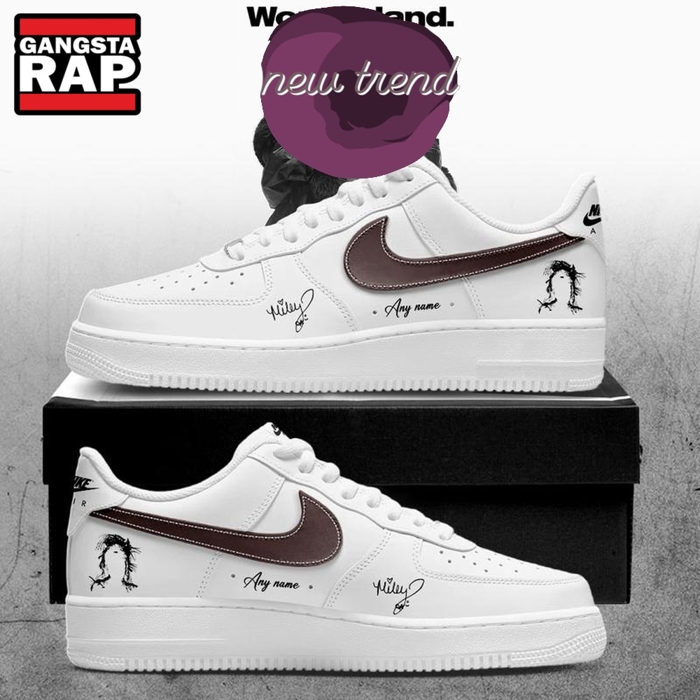 Miley Cyrus Something Beautiful Album 2026 Personalized Air Force 1 Shoes Sneakers