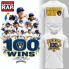 Milwaukee Brewers 100 Wins MLB White T Shirt, Trending Design Shirt 3 Milwaukee Brewers 100 Wins MLB White T Shirt, Trending Design Shirt Milwaukee Brewers 100 Wins Mlb White T Shirt