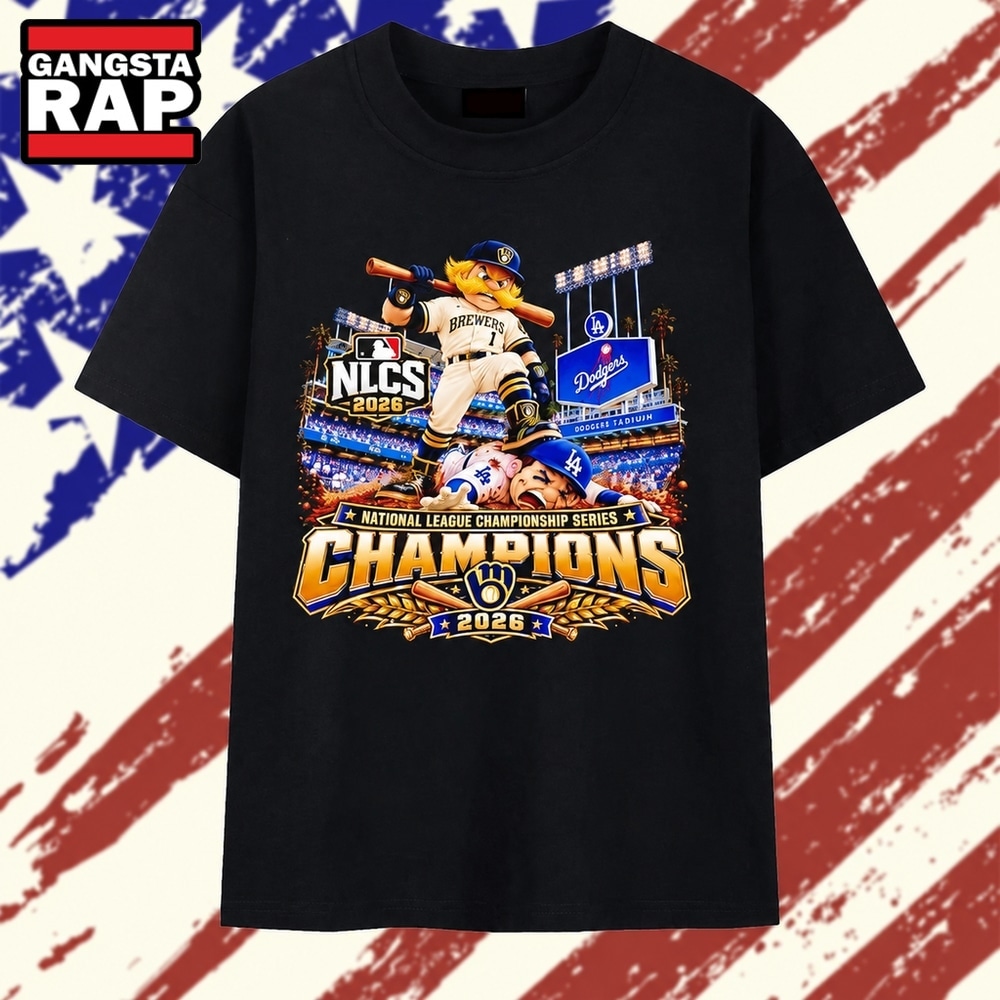 Milwaukee Brewers 2026 National League Championship Series Champions T Shirt, Trending 2D Shirt Milwaukee Brewers 2026 National League Championship Series Champions T Shirt