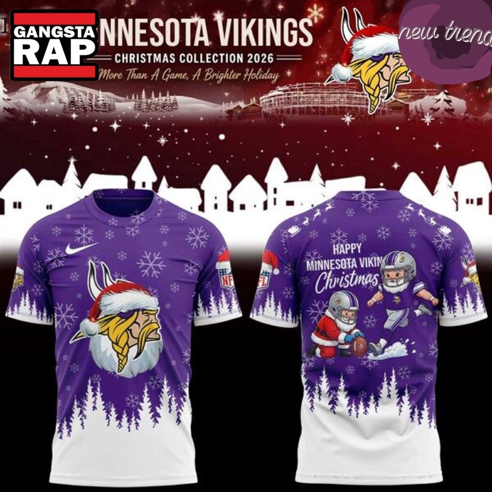 Minnesota Vikings Christmas Collection 2026 T Shirt, Trending Design Shirt Minnesota Vikings Christmas Collection 2026 T Shirt, Trending Design Shirt
