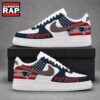 New England Patriots NFL American Flag Football Team Limited Air Force 1 Shoes Sneakers 2 New England Patriots NFL American Flag Football Team Limited Air Force 1 Shoes Sneakers