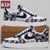 New England Patriots NFL Team Camo Air Force 1 Shoes Sneakers