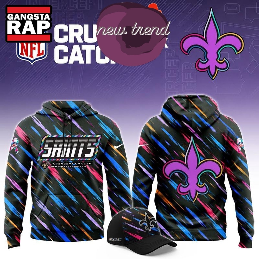 New Orleans Saints 2026 Crucial Catch Limited Edition Hoodie, Trending Design Shirt New Orleans Saints 2026 Crucial Catch Limited Edition Hoodie, Trending Design Shirt