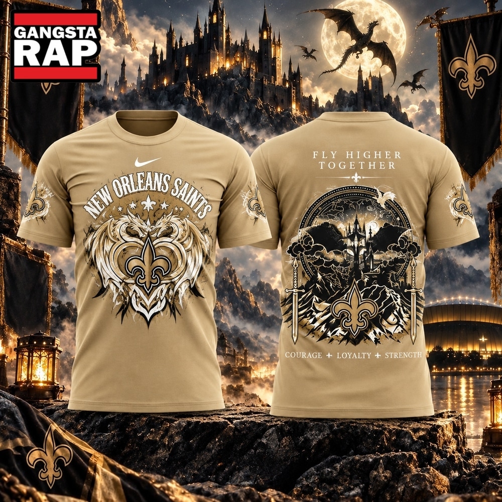 New Orleans Saints Fourth Wing Night 2026 T Shirt, Trending Design Shirt New Orleans Saints Fourth Wing Night 2026 T Shirt, Trending Design Shirt