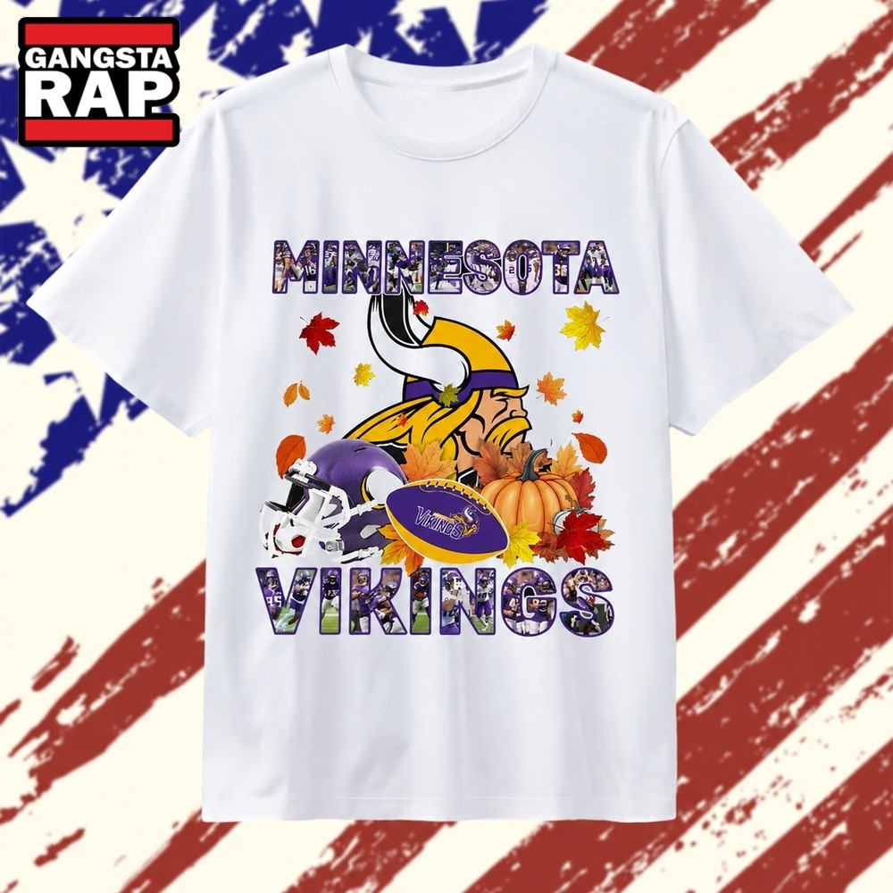 NFL Minnesota Vikings Legend Player Autumn 2026 T Shirt, Trending 2D Shirt NFL Minnesota Vikings Legend Player Autumn 2026 T Shirt, Trending 2D Shirt