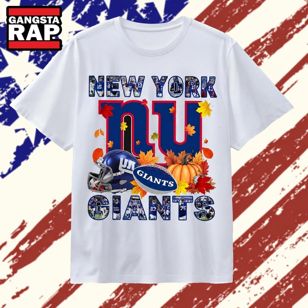 NFL New York Giants Legend Player Autumn 2026 T Shirt, Trending 2D Shirt NFL New York Giants Legend Player Autumn 2026 T Shirt, Trending 2D Shirt