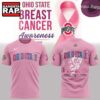 Ohio State Buckeyes Breast Cancer Awareness 2026 T Shirt, Trending Design Shirt Ohio State Buckeyes Breast Cancer Awareness 2026 T Shirt