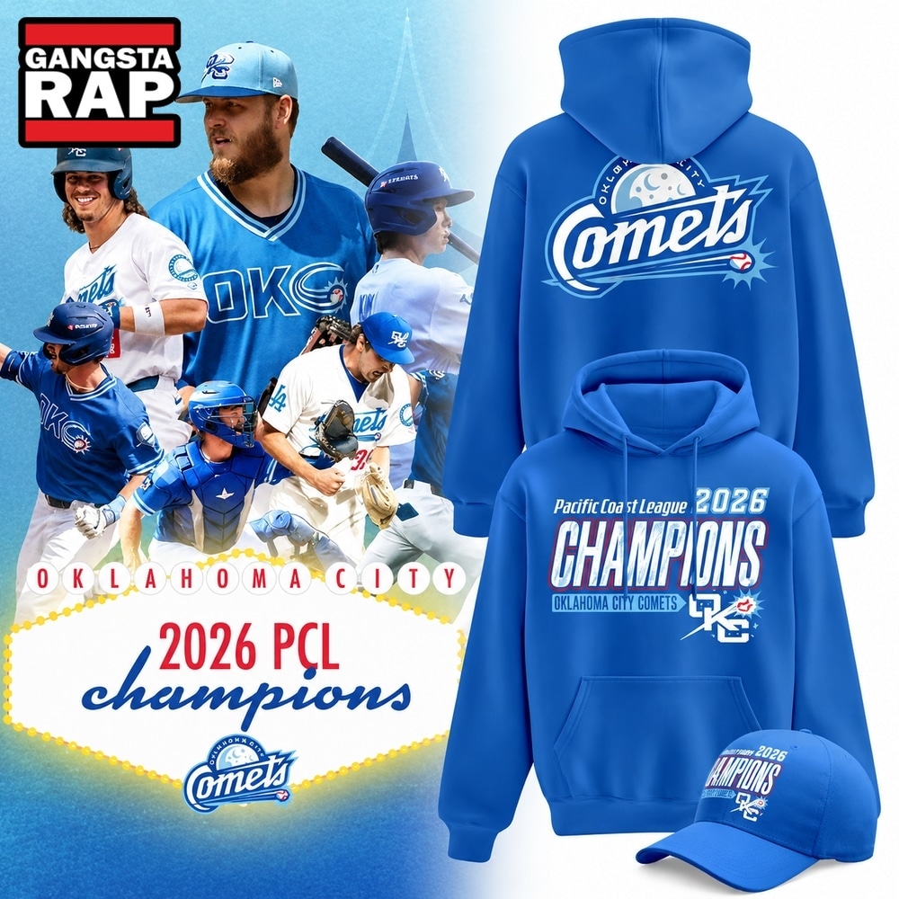 Oklahoma City Comets Pacific Coast League Champions 2026 Blue Hoodie, Trending Design Shirt Oklahoma City Comets Pacific Coast League Champions 2026 Blue Hoodie