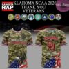 Oklahoma Sooners Veterans Day 2026 T Shirt, Trending Design Shirt Oklahoma Sooners Veterans Day 2026 T Shirt
