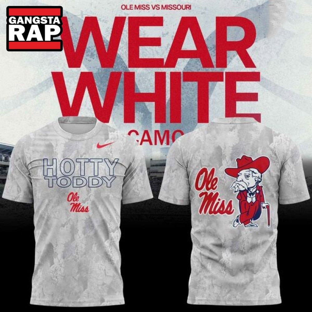 Ole Miss Rebels Wear White Camo 2026 3D Shirt, Trending Design Shirt Ole Miss Rebels Wear White Camo 2026 3D Shirt, Trending Design Shirt