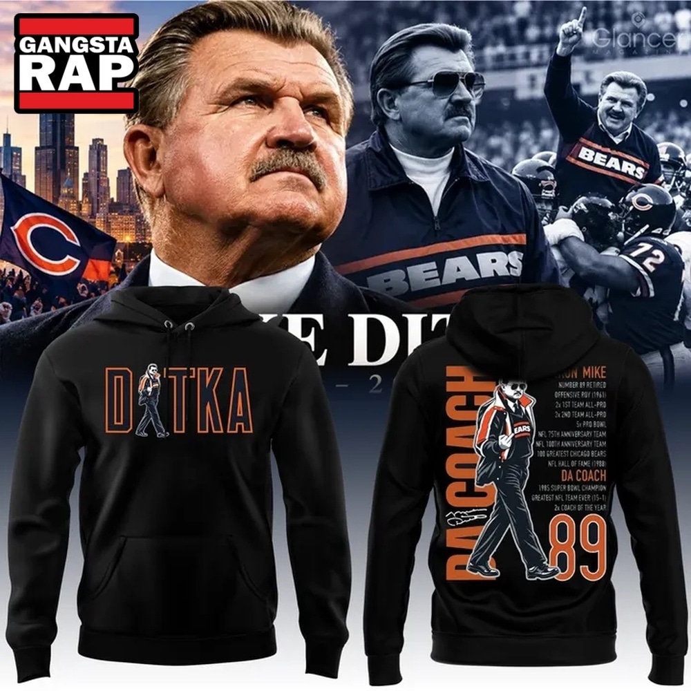Paying Tribute to Da Coach Chicago Bears Coach Mike Ditka Forever Hoodie, Trending Design Shirt Paying Tribute to Da Coach Chicago Bears Coach Mike Ditka Forever Hoodie, Trending Design Shirt