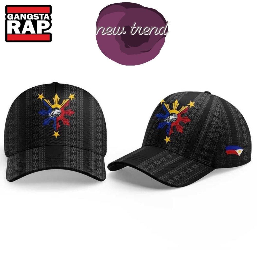 Philadelphia Eagles 2026 Filipino Heritage Night Graphic Cap, Trending Baseball Cap Philadelphia Eagles 2026 Filipino Heritage Night Graphic Cap, Trending Baseball Cap
