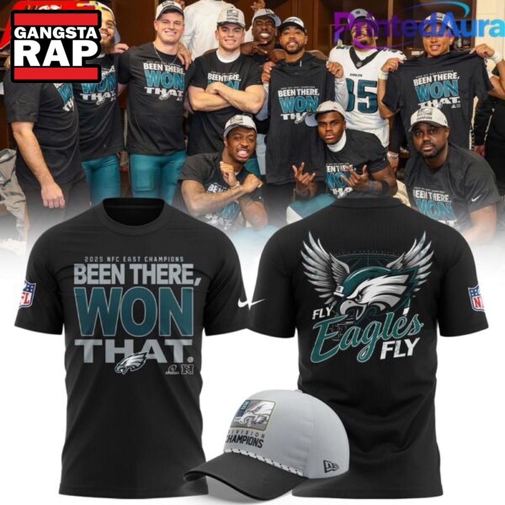 Philadelphia Eagles 2026 NFC East Division Champions Black T Shirt, Trending Design Shirt Philadelphia Eagles 2026 NFC East Division Champions Black T Shirt, Trending Design Shirt