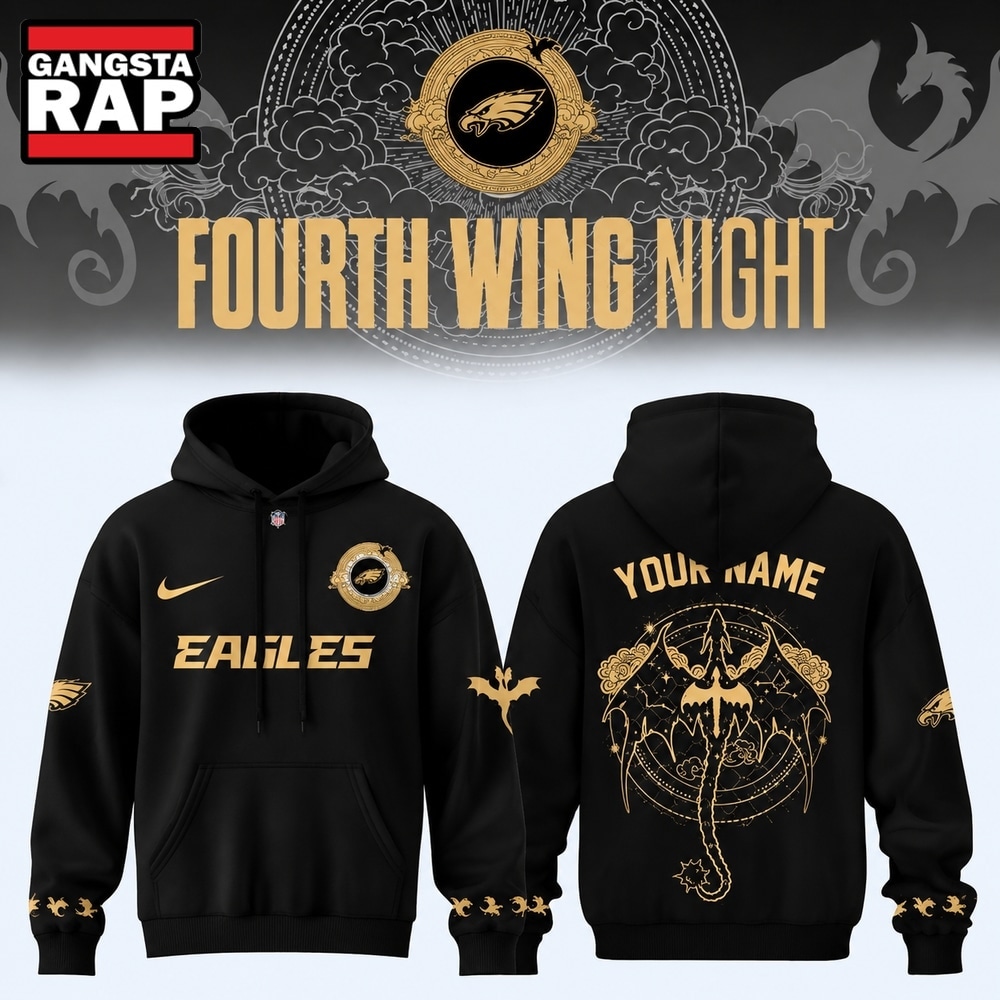 Philadelphia Eagles Fourth Wing Night 2026 Custom Hoodie, Trending Design Shirt Philadelphia Eagles Fourth Wing Night 2026 Custom Hoodie