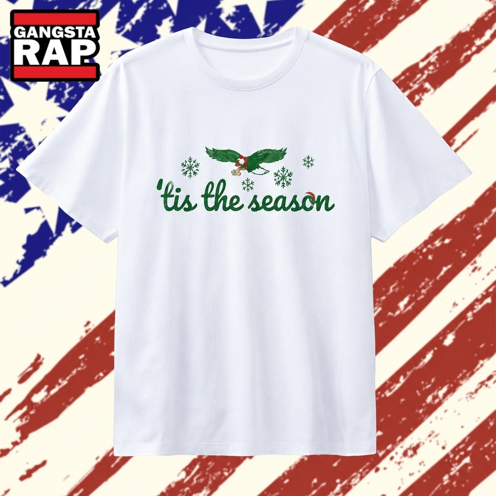 Philadelphia Eagles ‘Tis the Season Christmas Football T Shirt, Trending 2D Shirt Philadelphia Eagles ‘Tis the Season Christmas Football T Shirt, Trending 2D Shirt