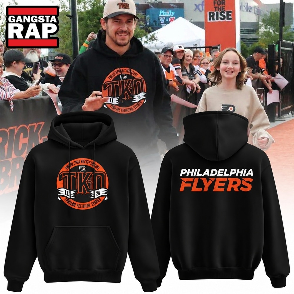 Philadelphia Flyers TK O Cancer 2026 Black Hoodie, Trending Design Shirt Philadelphia Flyers TK O Cancer 2026 Black Hoodie