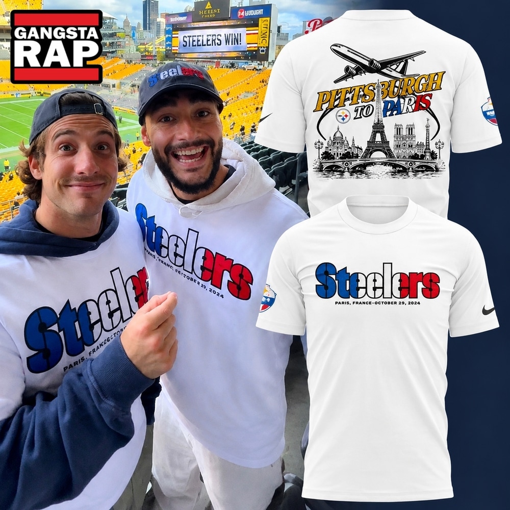 Pittsburgh Steelers Pittsburgh To Paris 2026 T Shirt, Trending Design Shirt Pittsburgh Steelers Pittsburgh To Paris 2026 T Shirt, Trending Design Shirt