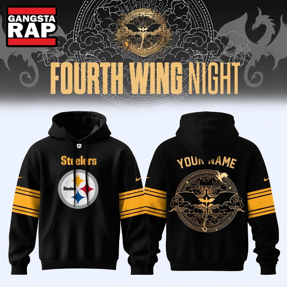 Pittsburgh Steelers x Fourth Wing Night 2026 Limited Edition Hoodie, Trending Design Shirt Pittsburgh Steelers X Fourth Wing Night 2026 Limited Edition Hoodie