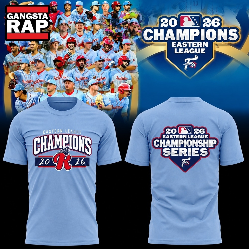 Reading Fightin Phils 2026 Eastern League Champions T Shirt, Trending Design Shirt Reading Fightin Phils 2026 Eastern League Champions T Shirt