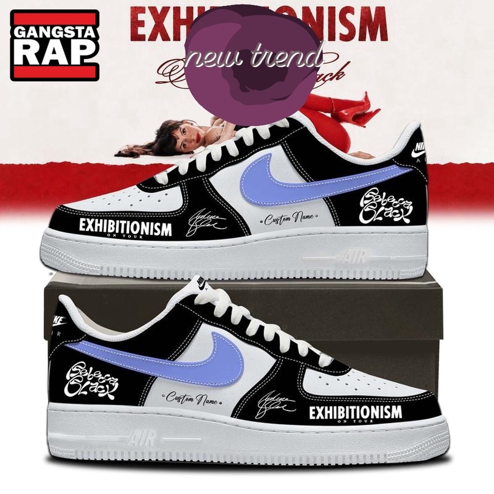 Rebecca Black Exhibitionism on Tour 2026 Air Force 1 Shoes Sneakers Rebecca Black Exhibitionism on Tour 2026 Air Force 1 Shoes Sneakers