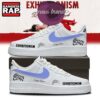 Rebecca Black Exhibitionism on Tour 2026 White Air Force 1 Shoes Sneakers