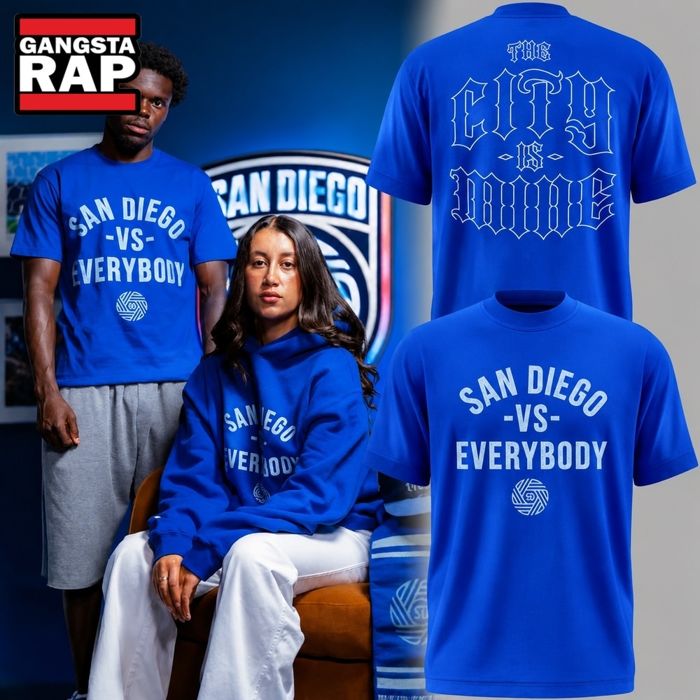 San Diego FC vs Everybody The City Is Mine Special New T Shirt, Trending Design Shirt San Diego FC VS Everybody The City IS Mine Special New T Shirt