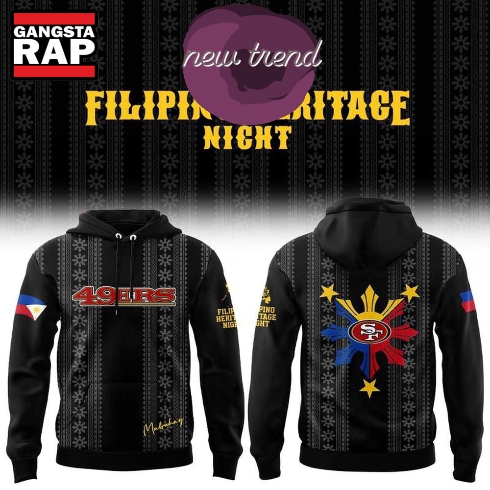 San Francisco 49ers 2026 Filipino Heritage Night Limited Edition Hoodie, Trending Design Shirt San Francisco 49ers 2026 Filipino Heritage Night Limited Edition Hoodie, Trending Design Shirt
