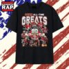 San Francisco 49ers All Time Greats Legends Signature Football T Shirt, Trending 2D Shirt San Francisco 49ers All Time Greats Legends Signature Football T Shirt