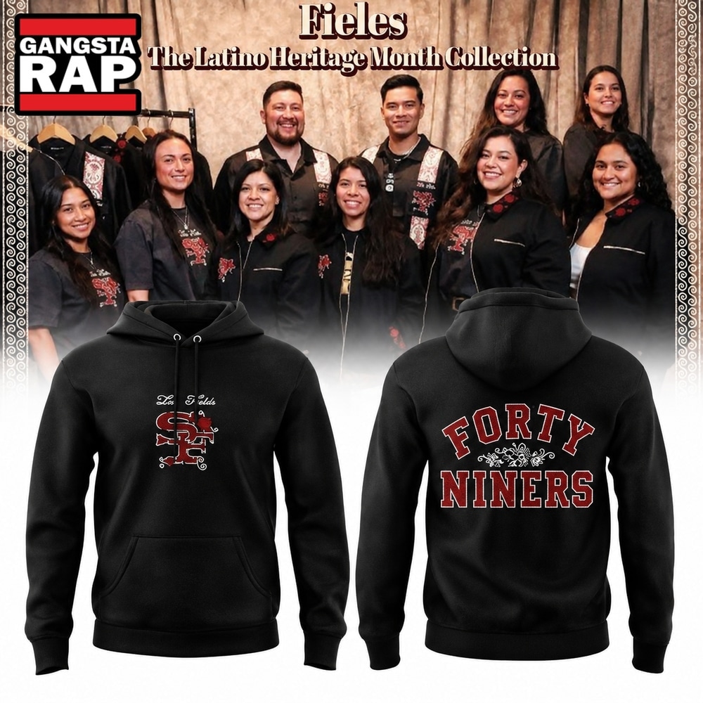 San Francisco 49ers Latino Heritage Month 2026 Black Hoodie, Trending Design Shirt San Francisco 49ers Latino Heritage Month 2026 Black Hoodie