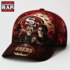 San Francisco 49ers NFL Horror Night Halloween 2026 Design Classic Cap, NFL Football Cap 2 San Francisco 49ers NFL Horror Night Halloween 2026 Design Classic Cap, NFL Football Cap San Francisco 49ers Nfl Horror Night Halloween 2026 Design Classic Cap