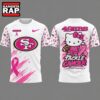 San Francisco 49ers x Hello Kitty Crucial Catch 2026 Limited Edition 3D Shirt, Trending Design Shirt San Francisco 49ers X Hello Kitty Crucial Catch 2026 Limited Edition 3D Shirt