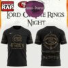 San Francisco 49ers x The Lord of the Rings 2026 Special New Black T Shirt, Trending Design Shirt San Francisco 49ers X The Lord OF The Rings 2026 Special New Black T Shirt