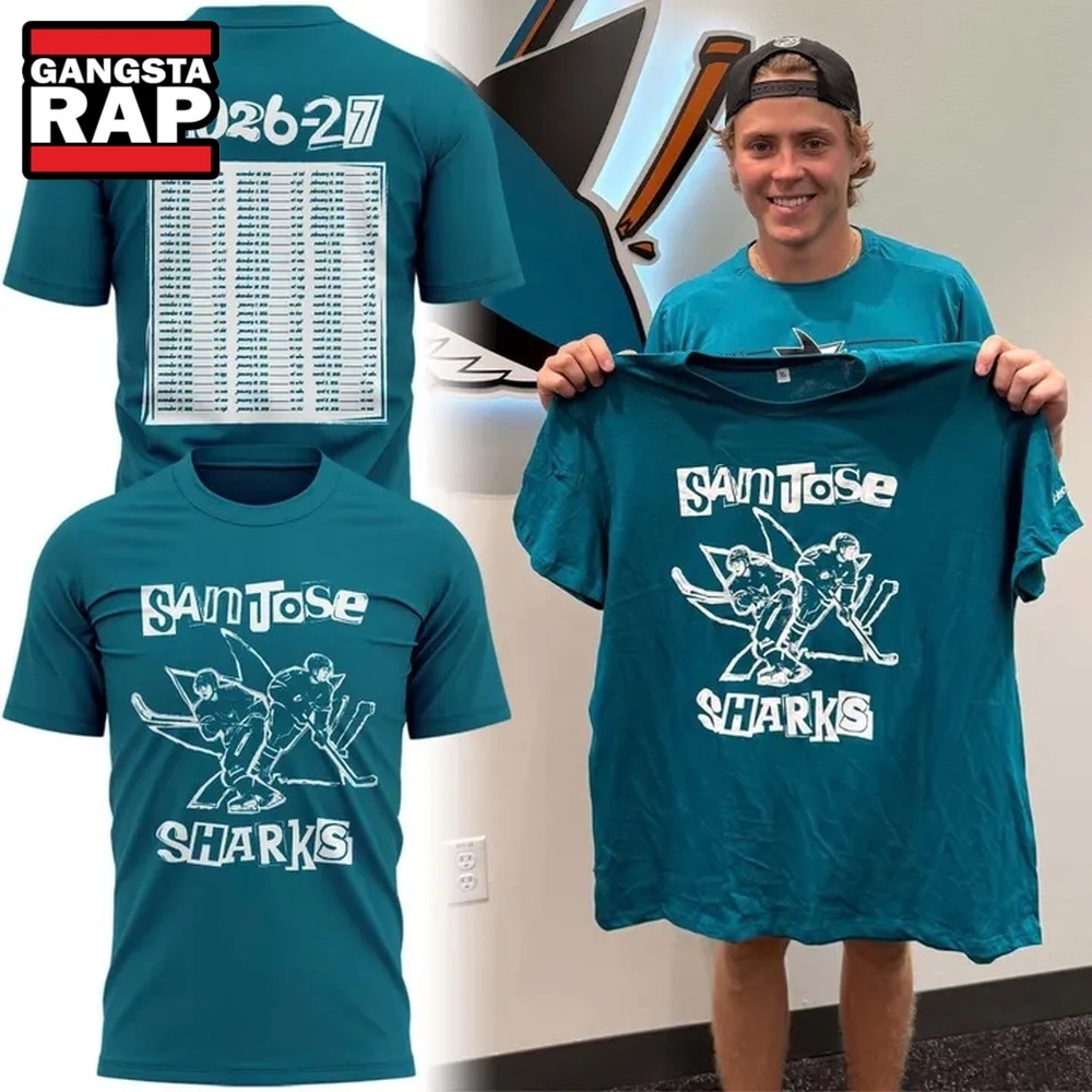 San Jose Sharks Sharks WillMack Concert Limited Edition 2026 T Shirt, Trending Design Shirt San Jose Sharks Sharks Willmack Concert Limited Edition 2026 T Shirt