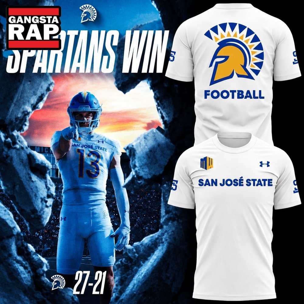 San Jose State Spartans Football NCAA Spartans Win 2026 T Shirt, Trending Design Shirt San Jose State Spartans Football Ncaa Spartans Win 2026 T Shirt
