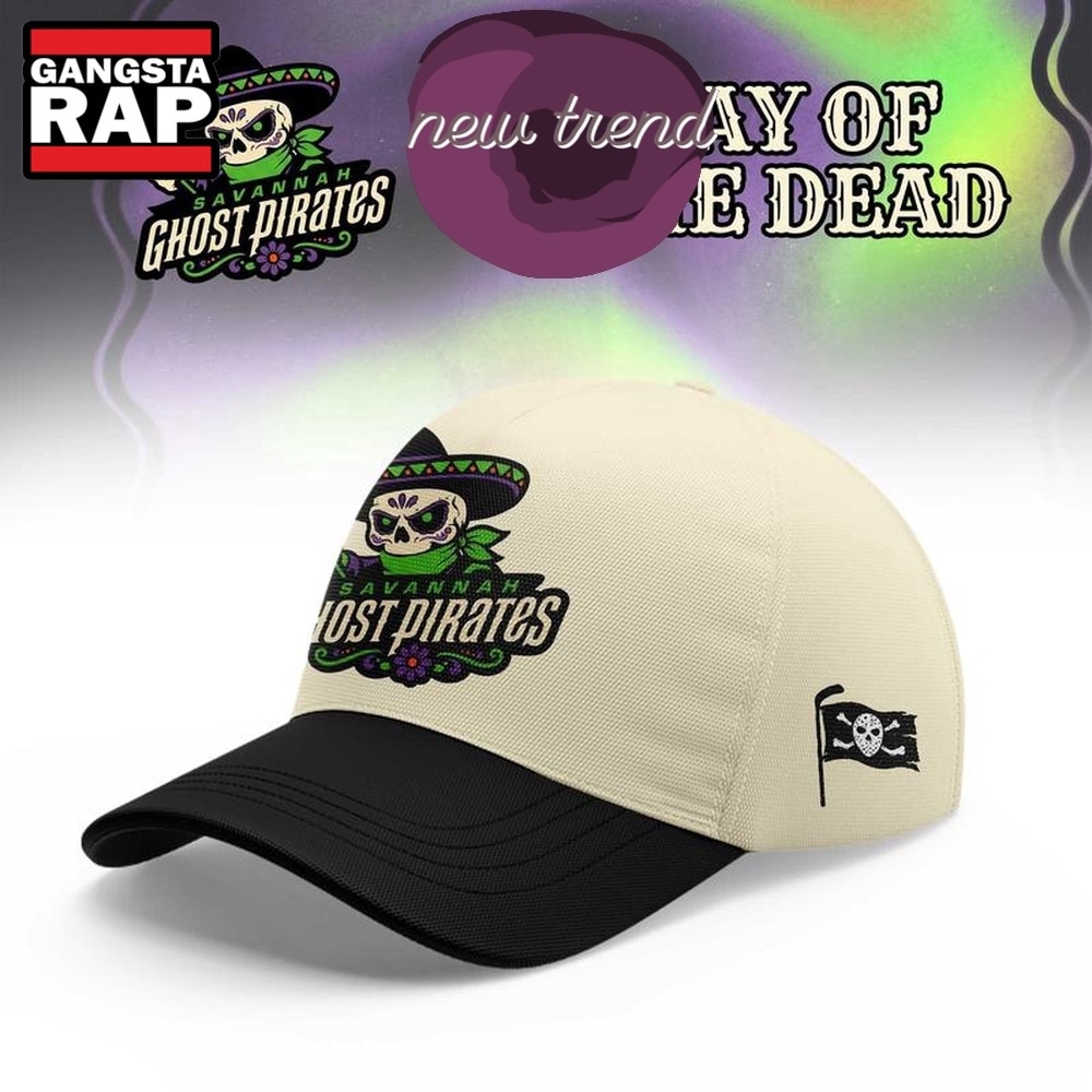 Savannah Ghost Pirates 2026 Dia de los Muertos Day Of The Dead Limited Cap, Trending Baseball Cap Savannah Ghost Pirates 2026 Dia de los Muertos Day Of The Dead Limited Cap, Trending Baseball Cap