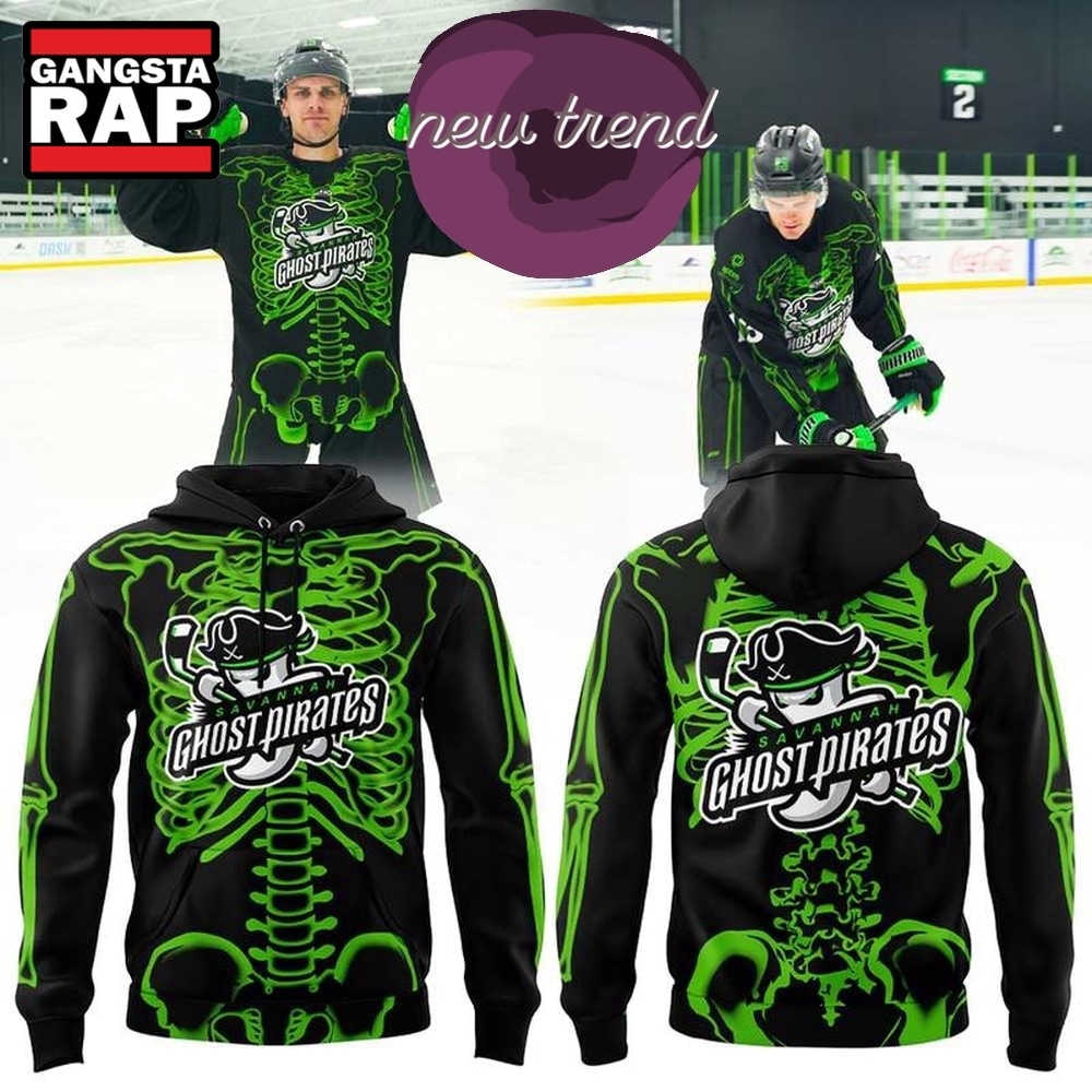 Savannah Ghost Pirates BONES ARE COMING TO THE ICE 2026 Limited Edition Hoodie, Trending Design Shirt Savannah Ghost Pirates BONES ARE COMING TO THE ICE 2026 Limited Edition Hoodie, Trending Design Shirt